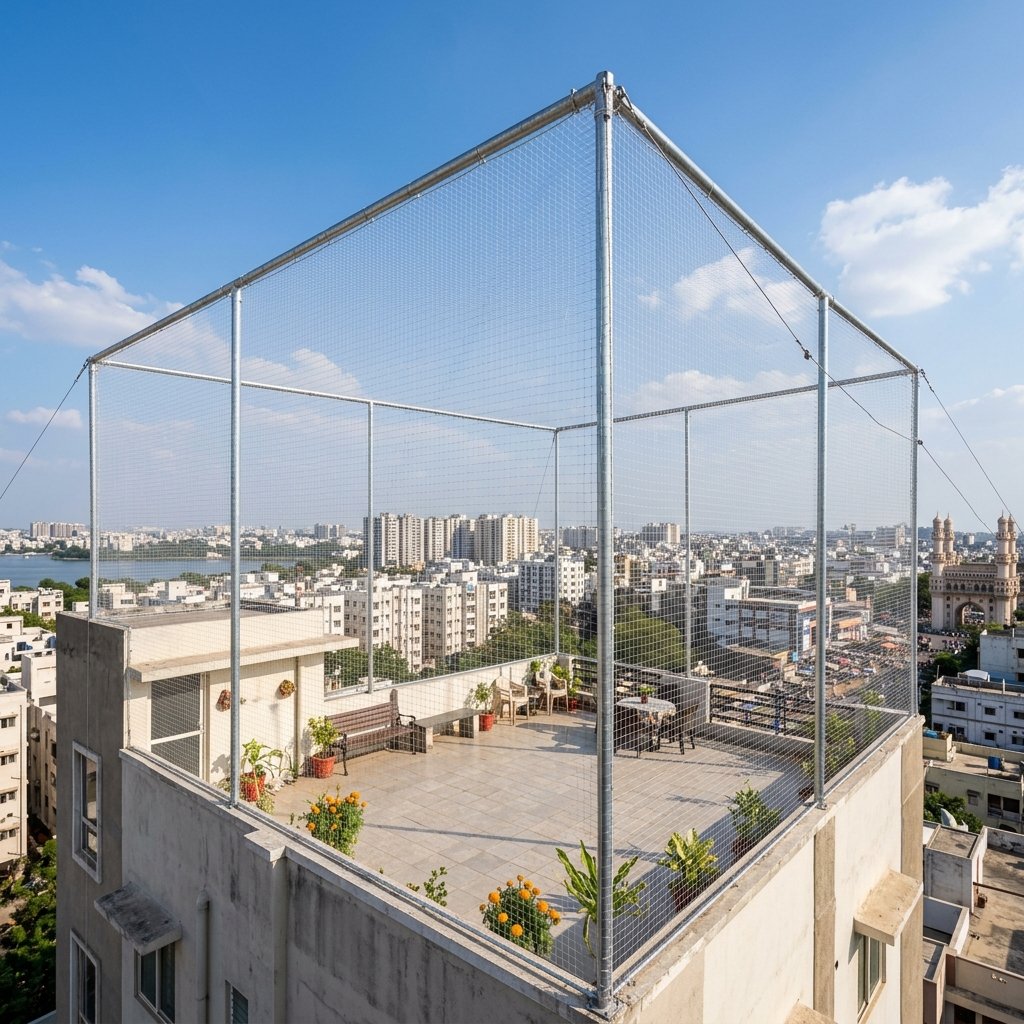 Terrace Safety Nets